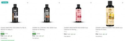 Cassidy Face Wash Upto 90% Off | Start Rs.49