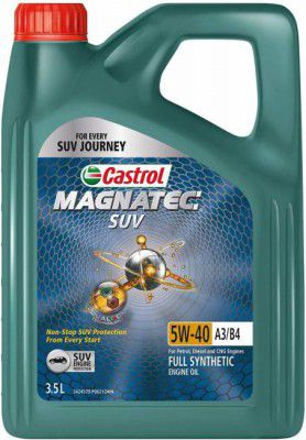 Castrol Magnatec SUV 5W-40 Full Synthetic Full-Synthetic Engine Oil  (3.5 L, Pack of 1)