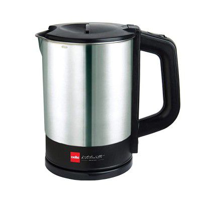 Cello 1200W Electric Kettle (Black, 1 L)