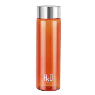 Cello H2O Steelo Round, BPA Free, 100% Food Grade, 1000 ml, Orange