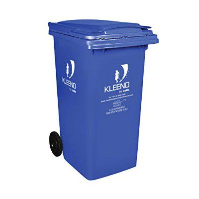 Cello Kleeno Wheel Garbage Waste Dustbin 240 LTR - Blue