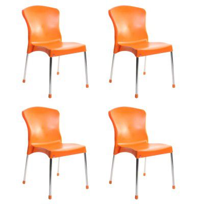 Cello Milano Cafeteria Set of 4 Chairs