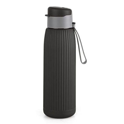 Cello Puro Steel-X Volvo 900 Water Bottle, 740ml, Black