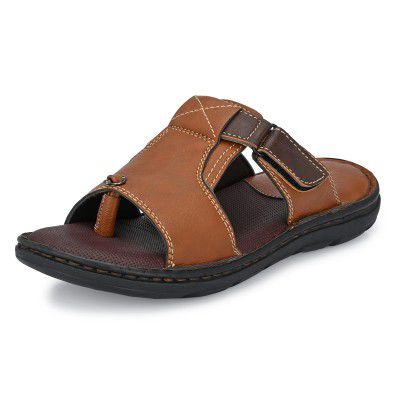 Centrino Mens 3664 Flip-Flops,Classical Thong Lightweight Quick-dry, Heavy Density for Arch Support Comfort, Hand Stitched Chappal