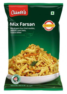 Chhedas Mix Farsan - Besan Sev, Peanuts, Boondi - Misal Pav Farsan (350g Pack of 1)