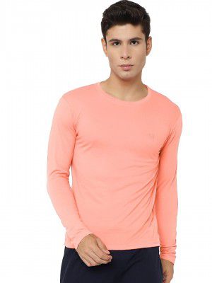 CHKOKKO Cotton Plain Full Sleeve Round Neck T-Shirt for Men Combo Pack of 3