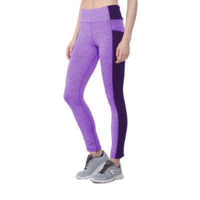 CHKOKKO Women Skinny Fit Yoga Track Pants Stretchable Gym Legging Tights