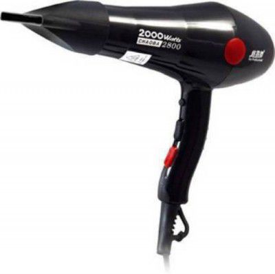 Choaba Hair Dryer (CHAOBA 2800) 2000 Watts for Hair Styling with Cool and Hot Air Flow Option (Black) Hair Dryer  (2000 W, Black)