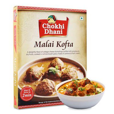 Chokhi Dhani Ready to Eat Malai Kofta ,300 gm