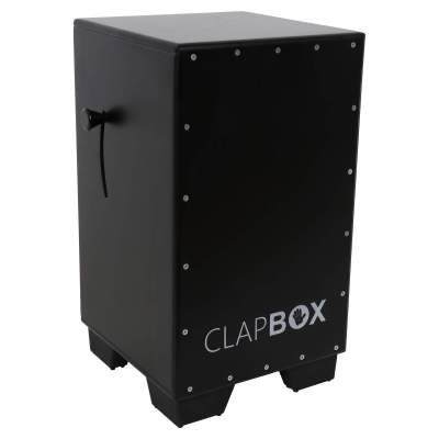 Clapbox Adjustable Snare Cajon CB50- Oak Wood, (H:50 W:30 L:30) - 3 Internal Snares