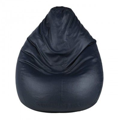 Classy Bean Bags with Beans Filled (Bean Bag Beans/Bean Bag Fillers) (Navy;Blue,XXL)