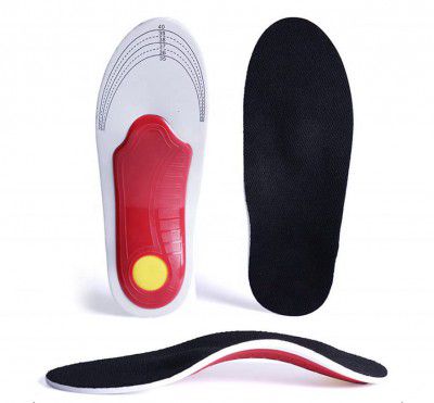 Cleviscos ABS Plastic Size 40-45 Full Orthopedic 3-Point Foot & Arc Support. Walk & Run Better Now with Anti-Flat foot Insole