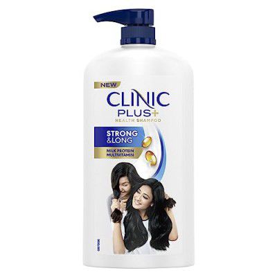 Clinic Plus Strong & Long Shampoo 1 L, With Milk Proteins & Multivitamins for Healthy and Long Hair