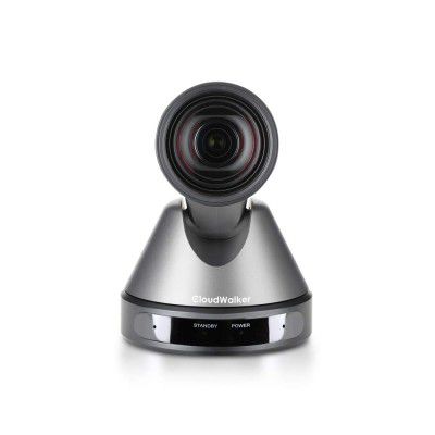 CloudWalker PTZ Full HD Professional Video Conferencing Webcam with Auto-framing | Ultra Wide-Angle View | PTZ 3000 (Black)