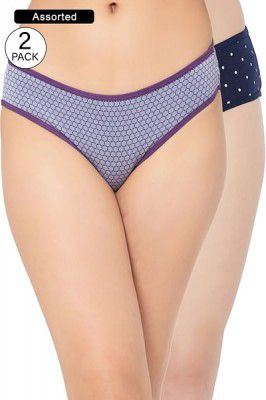 Clovia Assorted Pack of 2 Panties