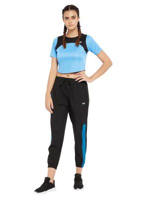 Clovia Women's Comfort Fit Active Cropped T-shirt