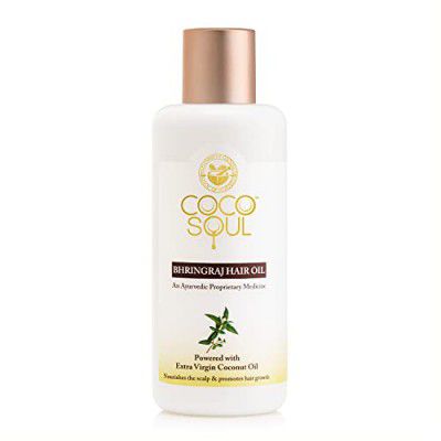 Coco Soul Bhringraj Hair Oil with Extra Virgin Coconut Oil for Nousrishing Scalp From the Makers of Parachute Advansed | 200ml