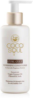 Coco Soul Curl Cult Conditioner with Flaxseed & Amla - By Makers of Parachute Advansed  (200 ml)