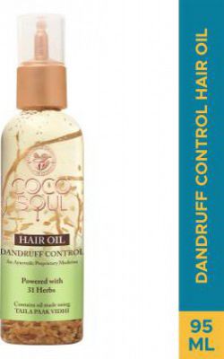 Coco Soul Dandruff Control Hair Oil with Ayurvedic Medicine - Makers of Parachute Advansed Hair Oil  (95 ml)