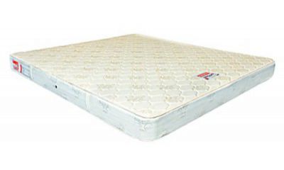 Coir FIT Health Plus 5' Inch Queen Size Natural Rubberised Coir Mattress(75x60x5, White)