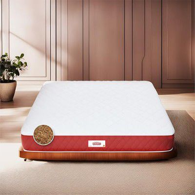 Coirfit Magic Gen2 Orthopedic Dual Comfort 4.5 Inch Queen Coir Mattress (75x60 in), with Firm Support for Back Pain Relief, for Hot Sleepers, with 1 Year Warranty