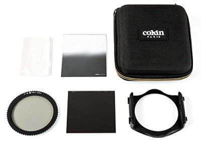 Cokin Square Filter Traveller Creative Kit - Includes M (P) Series Filter Holder, Circular Polarizer (P164), ND8 3-Stop (P154), ND4 2-Stop Hard (P121M), Filter Wallet (M3068)