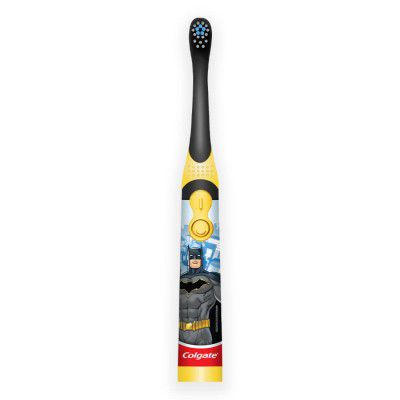 Colgate Batman Toothbrush for kids, Battery Powered Electric Toothbrush, Age 3+, Kids 