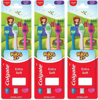 Colgate Kids 2+ year Gentle Soft Extra Soft Toothbrush (9 Toothbrushes)