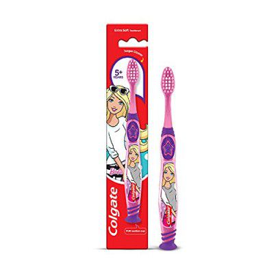 Colgate Kids Barbie Manual Toothbrush,Multicolor,1 Piece