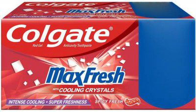 Colgate MaxFresh Red Gel with Cooling Crystals for Intense Cooling Toothpaste (600 g)