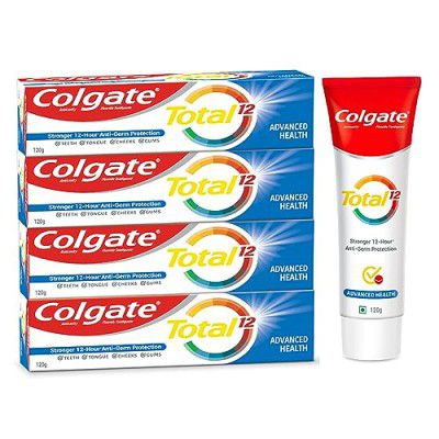 Colgate Total Advanced Health Antibacterial Toothpaste, 480g (Combo Pack Offer)