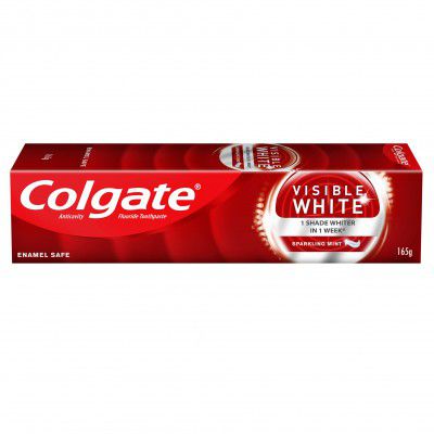 Colgate Visible White Teeth Whitening Toothpaste - 165g