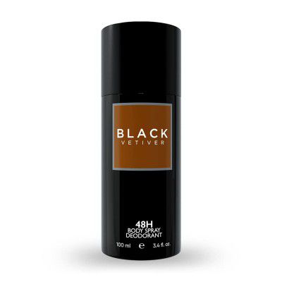 Colorbar Black Vetiver Deodorant, For Men, 100 ml