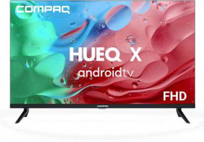 Compaq 102 cm (40 inch) Full HD LED Smart Android TV (CQV40AX1FD)