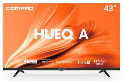 Compaq 43" HUEQ A Series 4K Ultra HD CQW43UD Smart LED TV