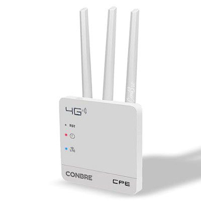 Conbre CPE MT-300H 5G & 4G Mobile Sim Based Wi-Fi Router | Plug and Play | Support,NVR, DVR, WiFi,Camera and All 4G sim WiFi Router