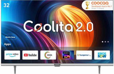 Coocaa 32S3U-Pro 32 inch HD Ready LED Smart Coolita TV with Dolby Audio and Eye Care Technology