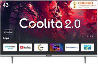 Coocaa 43" Full HD LED Smart Coolita TV  (43S3U-Pro)