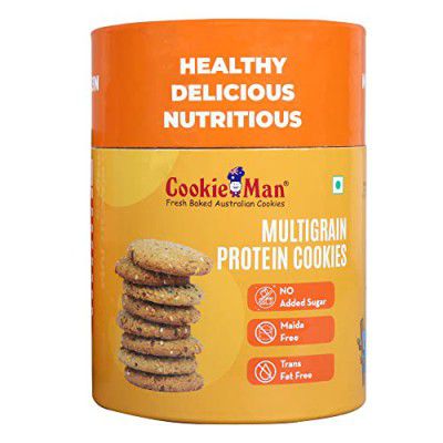 Cookieman Sugar Free Multigrain Protein Cookies - 200g