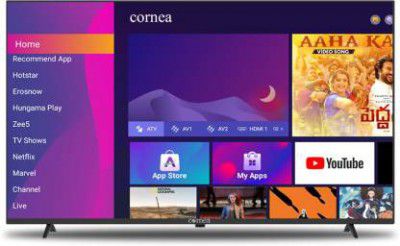 CORNEA Bezelless 110 cm (43 inch) Full HD LED Smart Android TV  (43CORFLS05)