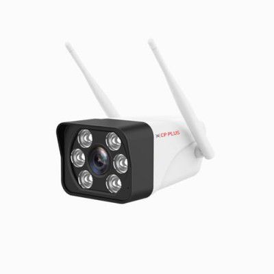 CP PLUS 3MP 4G Sim Card Supported Outdoor Smart Bullet Camera | Support RJ45 Port and 4G Sim | Two Way Talk | (Up to 256 GB) IP Ratings – IP66 CP-V32G