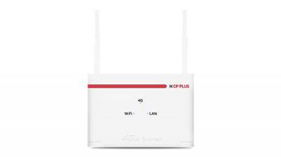 CP Plus 4G SIM Card Wi-Fi Router with High Speed 4G Internet & Wider Wi-Fi Coverage |Support External Antenna | Support Reset, WPS Button - CP-XR-DE21-S