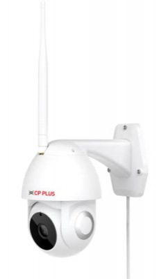 CP PLUS 4MP Outdoor Smart Wi-fi PT Camera | 360° with Pan & Tilt | Two Way Talk | Night Vision| SD Card (Up to 128 GB) | Alexa & Google Support | IP Ratings – IP65 | CP-Z41A