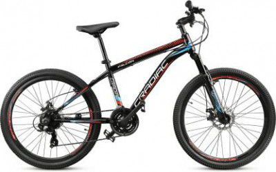 CRADIAC FALCON SHIMANO 21 GEAR BLUE RED 26 T Mountain/Hardtail Cycle 