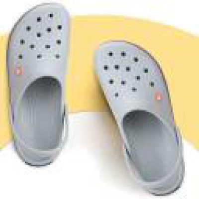 CROCS  Men Grey Clogs Sandal