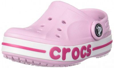 crocs Unisex-Child Bayaband Clog T BPk/CPk C9 (207018-6TG)