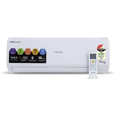 Croma 1.6 Ton 3 Star Inverter Split AC (2022 Model) (CRLAIN0193T0254)