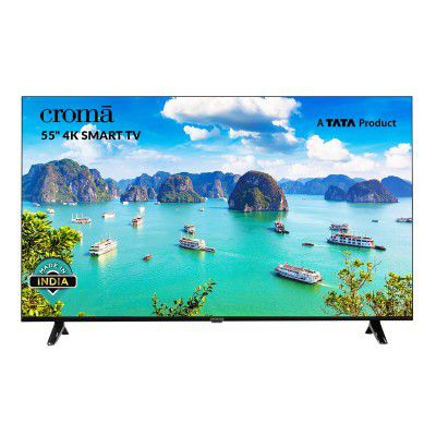 Croma 140 cm (55 inch) 4K Ultra HD LED WebOS TV