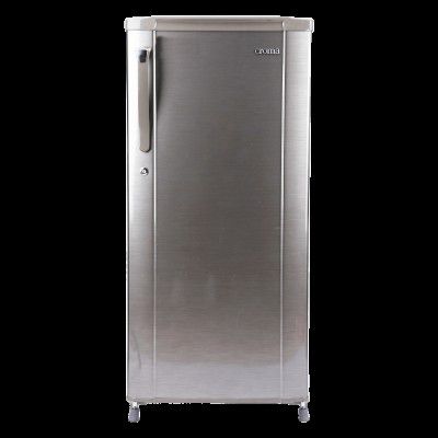 Croma 190 Litres 2 Star Direct Cool Single Door Refrigerator (CRAR0216, Brushline Silver)