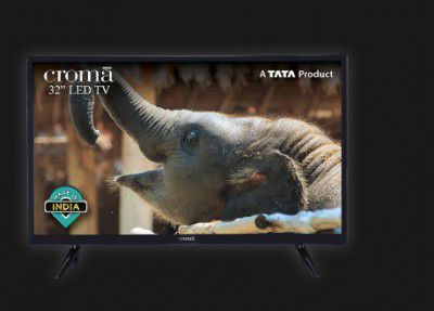 Croma (32") HD Ready LED TV with A+ Grade Panel (2021 model)